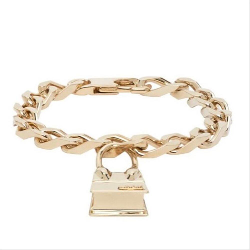 JACQUEMUS Le Chiquito bag charm chain bracelet - Picture 2 of 5